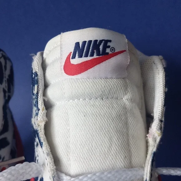 Nike Blazer Mid 77' Vintage 5Y Tie Dye USA Red White Blue Shoes C27882-600 - Picture 12 of 15